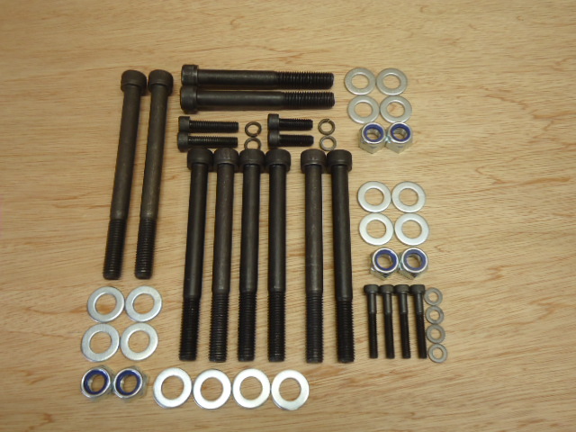 Cosworth WRC 6 Point Front Crossmember Complete Bolt Set Cosworth WRC 6 Point Front Crossmember Complete Bolt Set